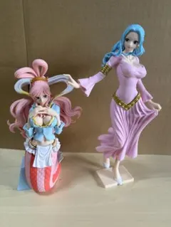 ワンピース　ビビ　しらほし　フィギュアセット