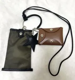 converse tokyo マルチリングバッグ　スマホショルダー