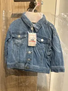 ♡新品未使用タグ付き/リトシーのミッキーデニムジャケット/90cm♡