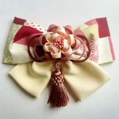 大正ロマンリボン　#015 はいからさんリボン　卒業式　髪飾り