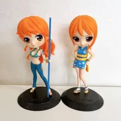 ⑥ ワンピース ナミ フィギュア Qposket セット