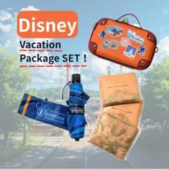 夏ディズニーに！バケーションパッケージ限定トランクバッグ・傘・エコバッグ3枚のサムネイル