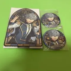 あんスタ 瀬名泉 中国 花窓 アクスタ 缶バッジ2