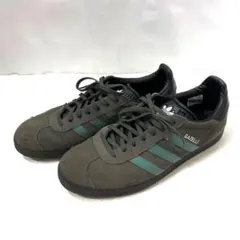 adidas Gazelle グレー/グリーン スニーカー