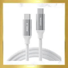 NIMASO USB-C 充電ケーブル 100W 5A 2本セット