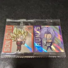 孫悟飯　トランクス　超12-01 12-03　ドラゴンボール　ウエハース　シール