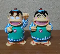 【非売品】尼崎信用金庫 あまちゃん しんちゃん 貯金箱2体セット 忍たま乱太郎のサムネイル