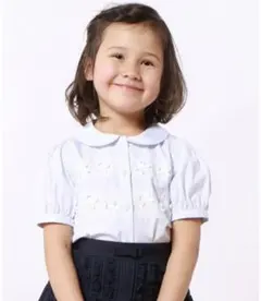 【新品】トッカ TOCCA リボンブラウス 110cm