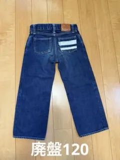 桃太郎ジーンズ クロップドパンツ リフレクター サイズW34 セルビッジ