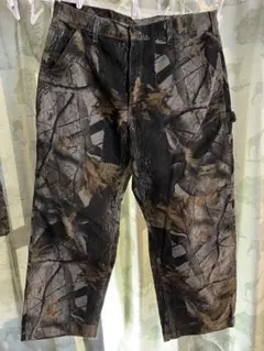 Carhartt リアルツリー柄ペインターパンツ 36×30