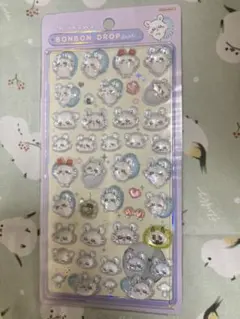 ボンボンドロップシール　ちいかわモモンガ