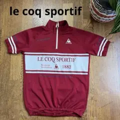 le coq sportif レディース サイクルジャージ ハーフジップ速乾Mのサムネイル