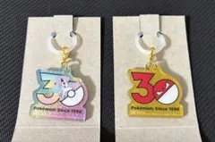 포켓몬 ポケチャーム 30周年ロゴマスコット ポニータ ビリリダマ