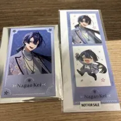 長尾景 VΔLZ5周年 チェキ風カード、特典セット