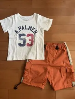 A. PALMER Tシャツとカーゴパンツセット 110cmのサムネイル