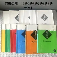 新品未使用　図形の極プロフェッショナル　5級6級 2025年最新】図形の極の人気アイテム - メルカリ