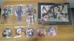 鬼滅の刃　阿波おどり　コラボ　8点　映画特典　全9点セット　アクスタ　缶バッジ