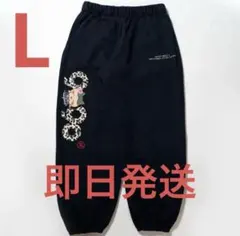 9090 ちいかわ OG Logo スウェットパンツ L NAVY ハチワレ - メルカリ