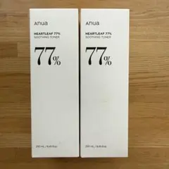 Anua アヌア ハートリーフ　スージングトナー　化粧水　2本セット