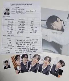 BTOB ミニョク HUTA ZONE トレカ４枚セット BTOB ミニョク HUTA ZONE トレカ4枚セット BTOB ミニョク HUTA