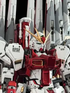 GKスタイル 農場主造物 MGEX級 1/100 財牛ν メタリック全塗装完成品 GKスタイル 農場主造物 MGEX級 1/100 財牛ν メタリック全塗装完成