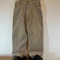 だ*ー様 80s Lee 黒タグ コーデュロイパンツ W31 ベージュ vint