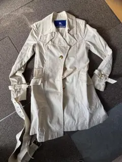 BURBERRY BLUE LABEL トレンチコート 38 バーバリー