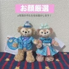 【新品】25周年/ダッフィー&フレンズ/ダッフィ・シェリーメイぬいぐるみバッジ