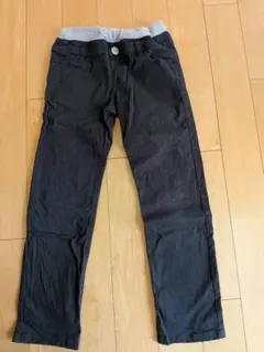 MPS デニムパンツ ブラック ユニオンジャック刺繍 140cm