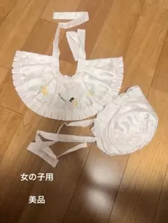 お宮参り用衣装セット 鶴刺繍 ピンク