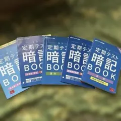 進研ゼミ 中学講座 中3 定期テスト暗記BOOK 4冊セット