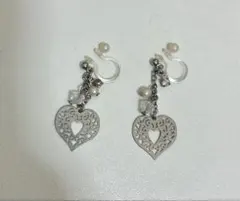 ハート イヤリング