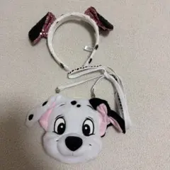 ディズニー 101匹わんちゃん カチューシャ＆ポシェットのサムネイル
