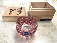 カメイガラス】薩摩切子 お猪口 KAMAYCRYSTAL 約6cm - メルカリ