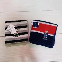 ポロラルフローレン&アニエス・ベー　ハンカチ