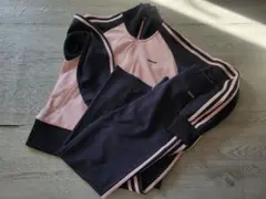 adidas ジャージ上下セット ピンク/ネイビー