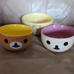 リラックマ ガラスボウル・グラス5点セット まとめ売り ローソン