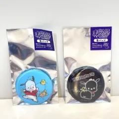 新品2種セット【サンリオ】ポチャッコ 缶バッジ 1と2 まじかる百貨店のサムネイル