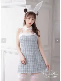 定価1.5万　VANITYME キャバドレス ツイード ミニ タイトMサイズ美品