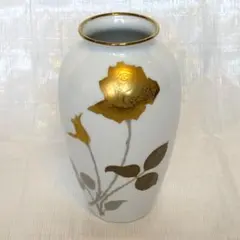 大倉陶園 OKURA 金彩色絵 藤の花 花瓶 高さ35cm 2025年最新】大倉陶園(Okura Art China)の花瓶や陶器商品一覧