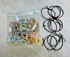 カラフルヘアゴム109点セット