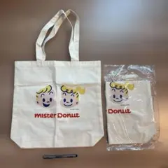ミスタードーナツ 原田治 トートバッグ 2点セット