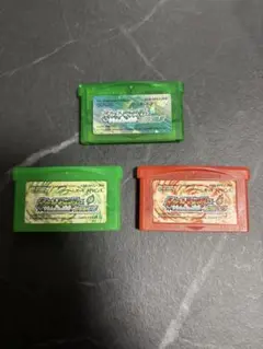 ポケットモンスター エメラルド ファイアレッド　リーフグリーン3点セット