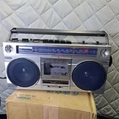 昭和レトロ内蔵BT変更可能 希少SHARPラジカセGF-508SB整備済 動作品 昭和レトロ内蔵BTに変更可能希少SHARPラジカセGF-508SB整備済 動作品