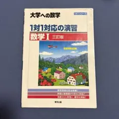 大学への数学 1対1対応の演習 数学I 三訂版