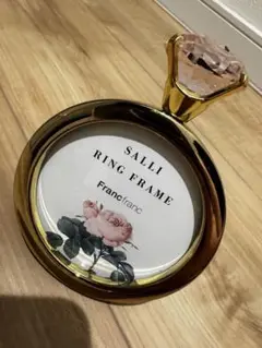 Francfranc SALLI RING FRAME ゴールド　写真立て