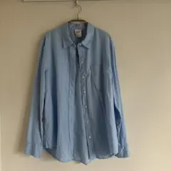 GAP 水色 長袖シャツ レディースのサムネイル