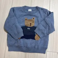 新品　定価5999円GAP クマ刺繍 ニットセーター 18-24ヶ月