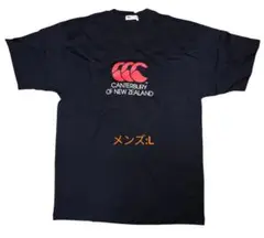 【新品タグ付】 CANTERBURY メンズ L ネイビー Tシャツ