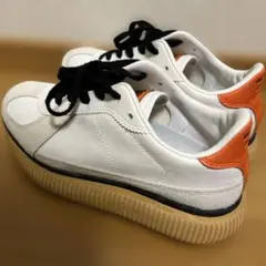 Onitsuka Tiger スニーカー ホワイト オレンジ